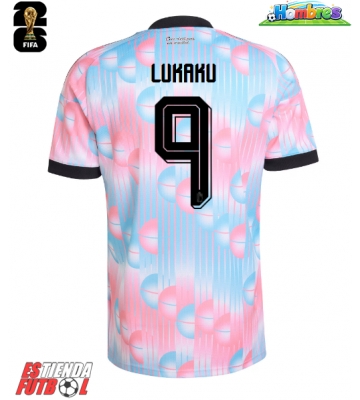 Bélgica Romelu Lukaku #9 Segunda Equipación Mundial 2026 Manga Corta